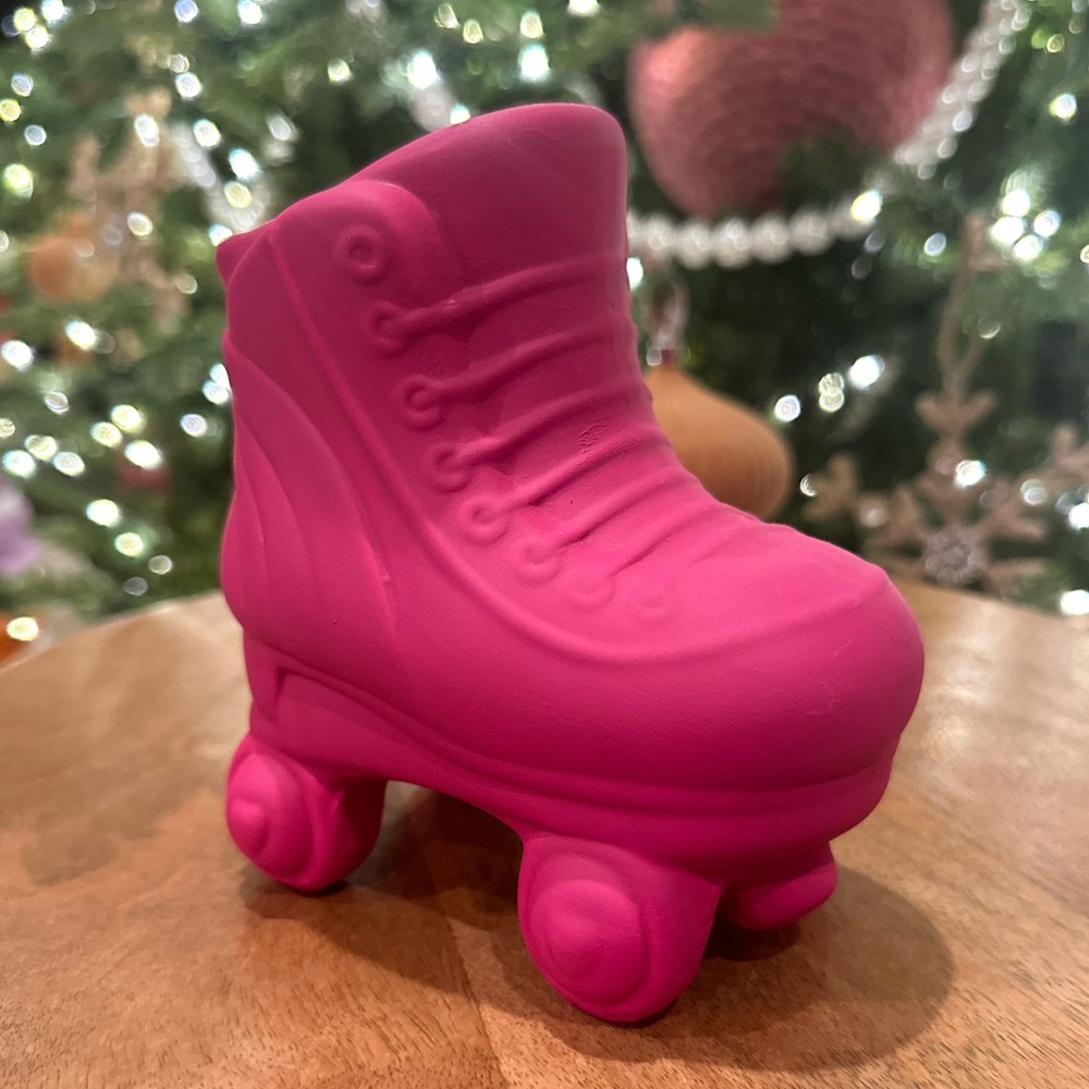Target playground dollar spot hot pink skate pencil holder planter pot ceramic - Picture 4 of 8
